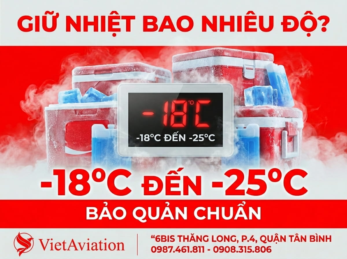Rủi ro khi vận chuyển hàng đông lạnh