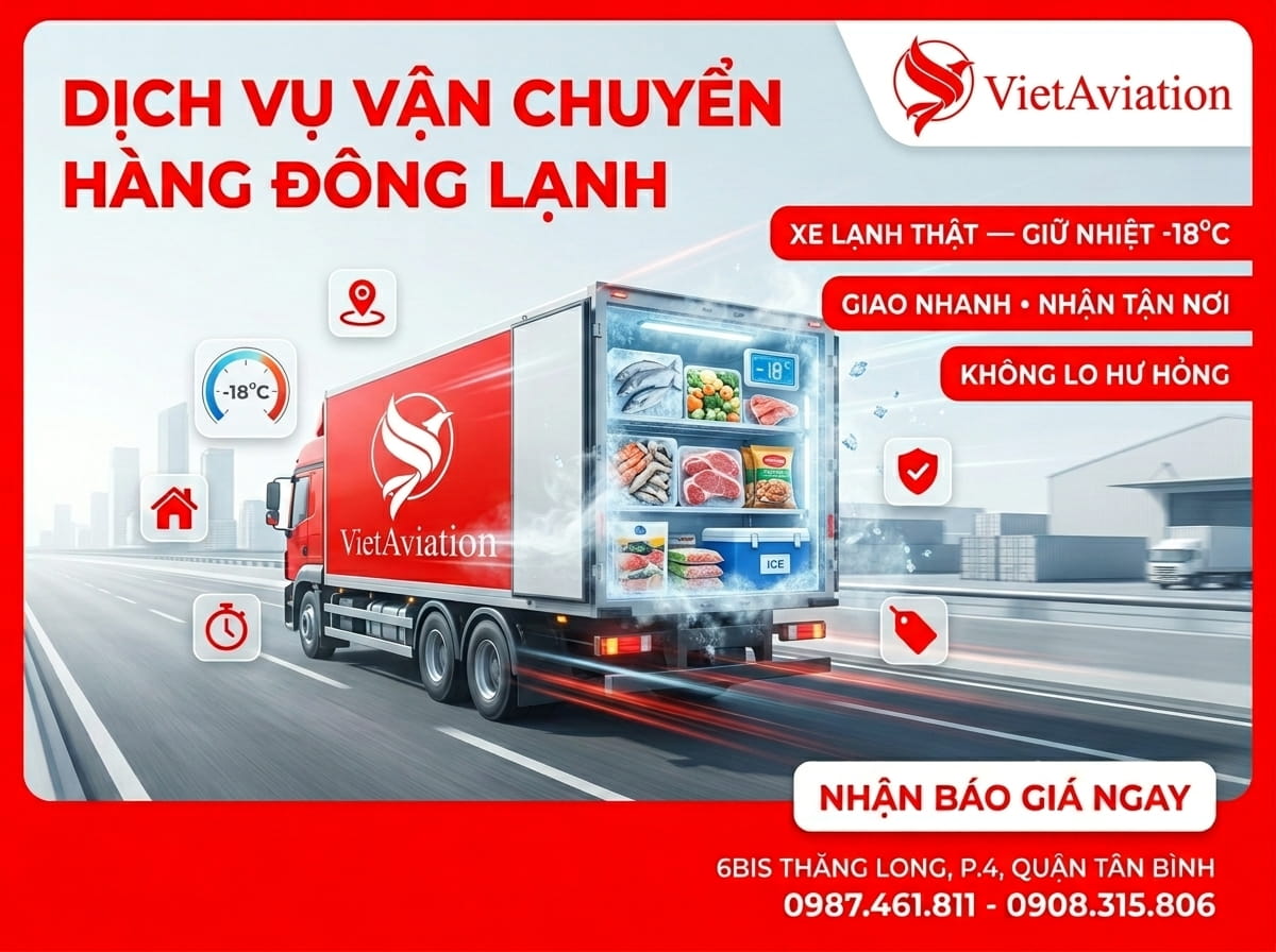 Dịch Vụ Vận Chuyển Hàng Đông Lạnh GPS 24/7 Uy Tín 2026