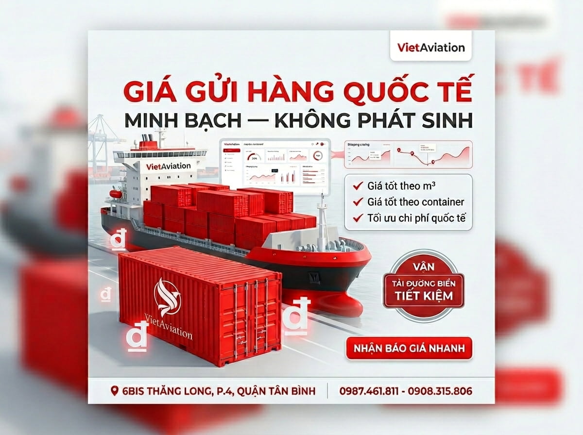 Dịch Vụ Gửi Hàng Hóa Đi Nước Ngoài Tại VietAviation Cargo