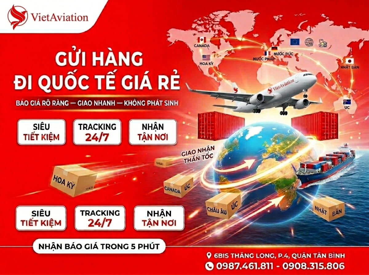 Gửi Hàng Đi Quốc Tế Giá Rẻ Giảm 30% | Uy Tín 2026