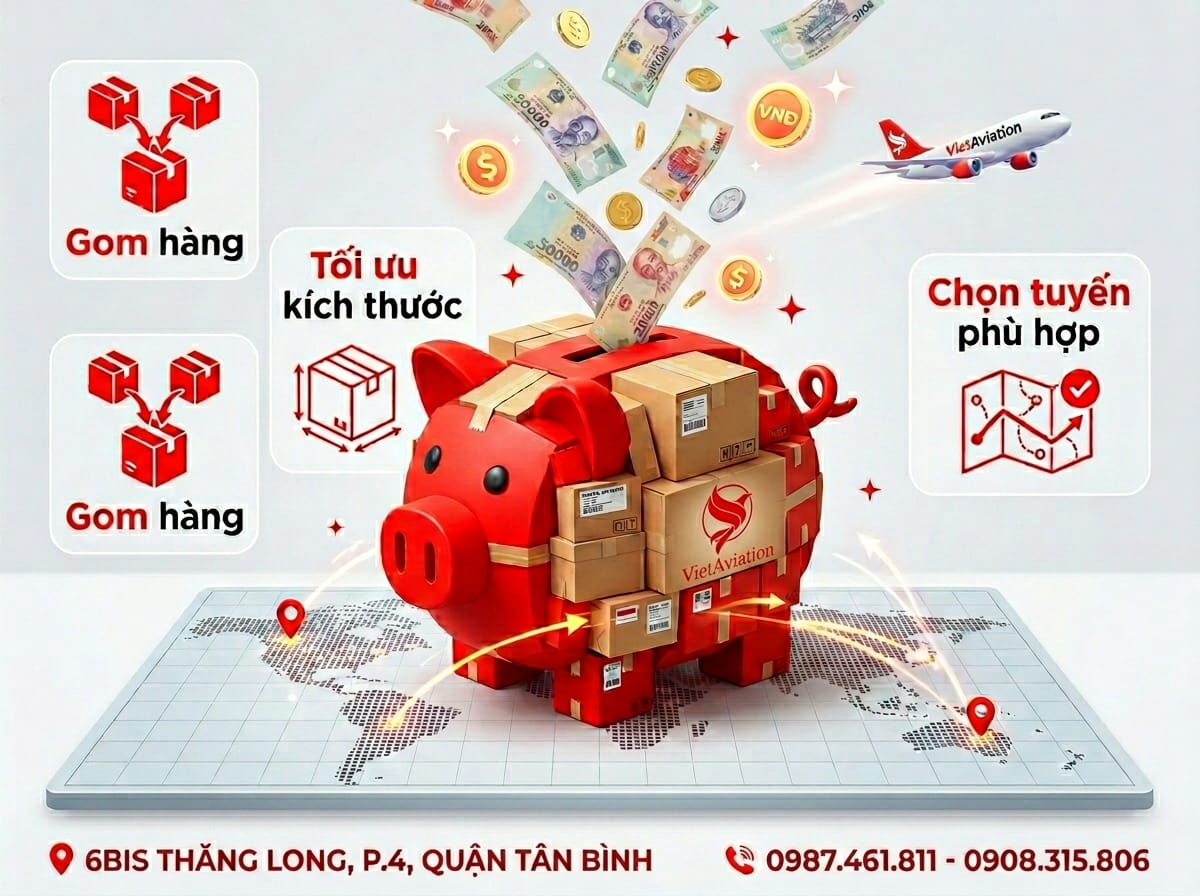 Mẹo tiết kiệm chi phí khi gửi hàng đi quốc tế giá rẻ