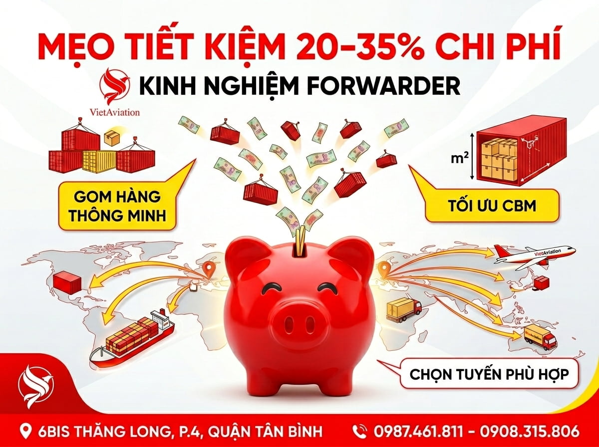 Mẹo tiết kiệm khi đi hàng LCL