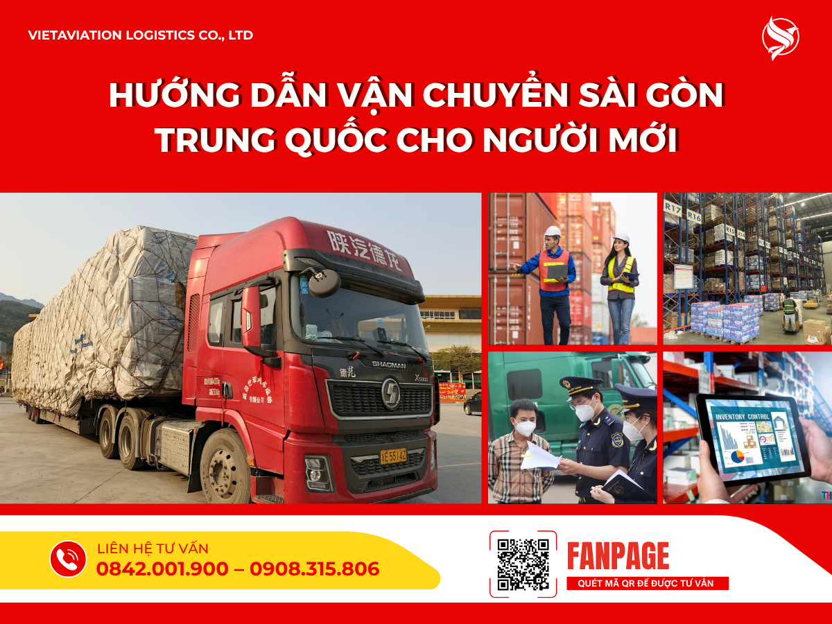 Hướng dẫn vận chuyển Sài Gòn Trung Quốc cho người mới