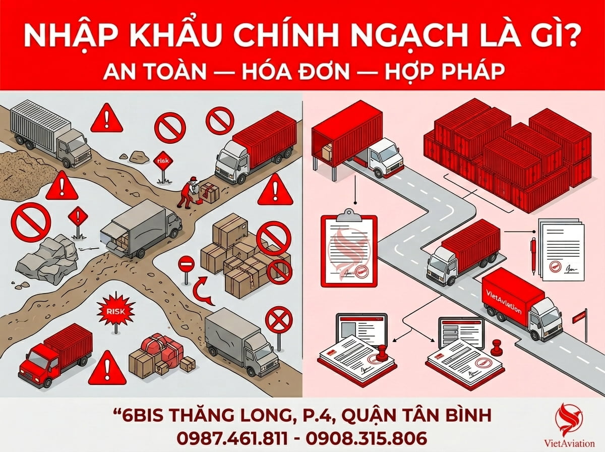 Nhập khẩu chính ngạch hàng Trung Quốc là gì?