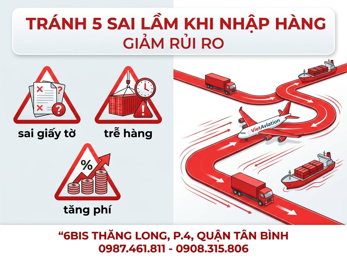 Rủi ro thường gặp khi nhập khẩu chính ngạch hàng Trung Quốc
