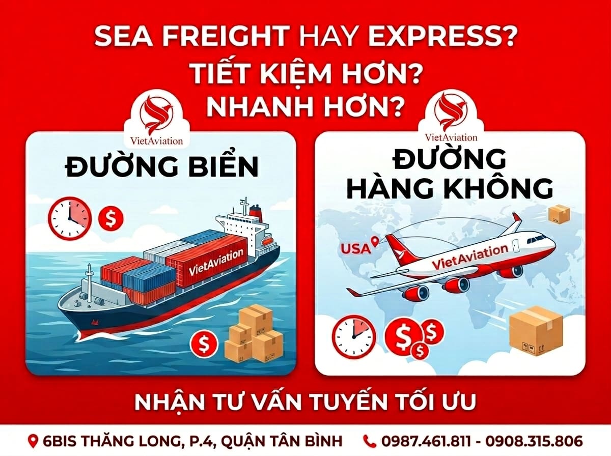 Vì sao thời gian thời gian vận chuyển container từ Việt Nam sang Mỹ lâu hơn đi máy bay