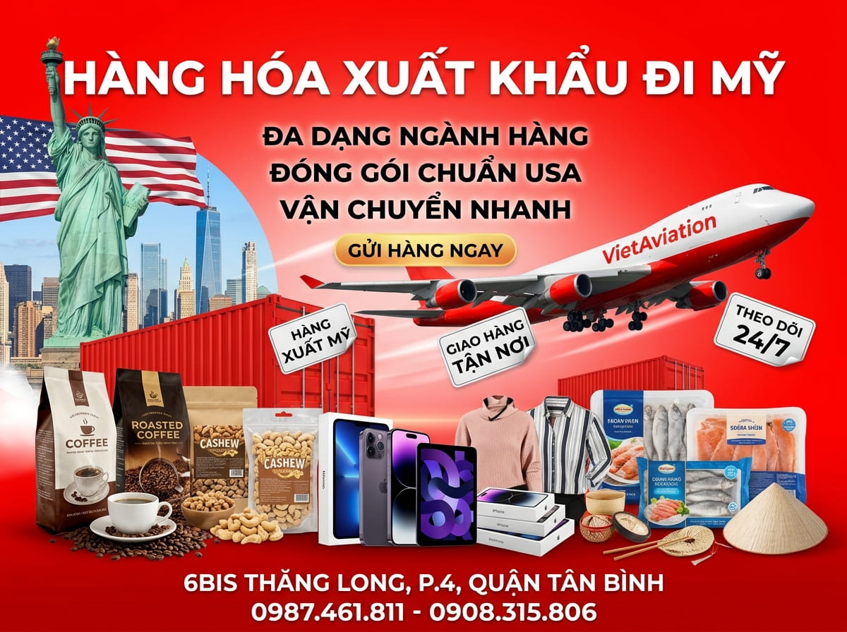 Các loại hàng được phép xuất khẩu đi Mỹ (USA)