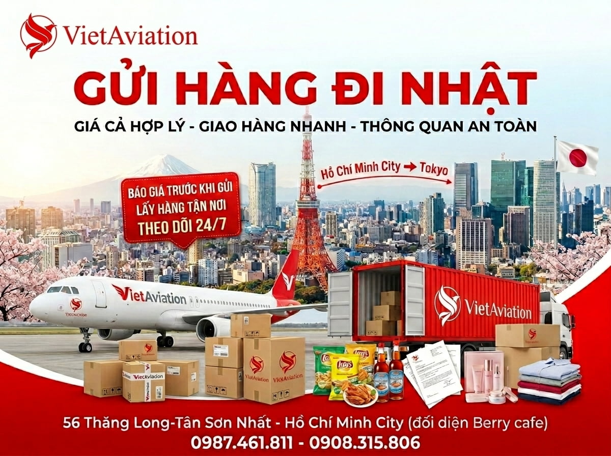 Dịch vụ gửi hàng đi Nhật Bảng uy tín - trọn gói 2026