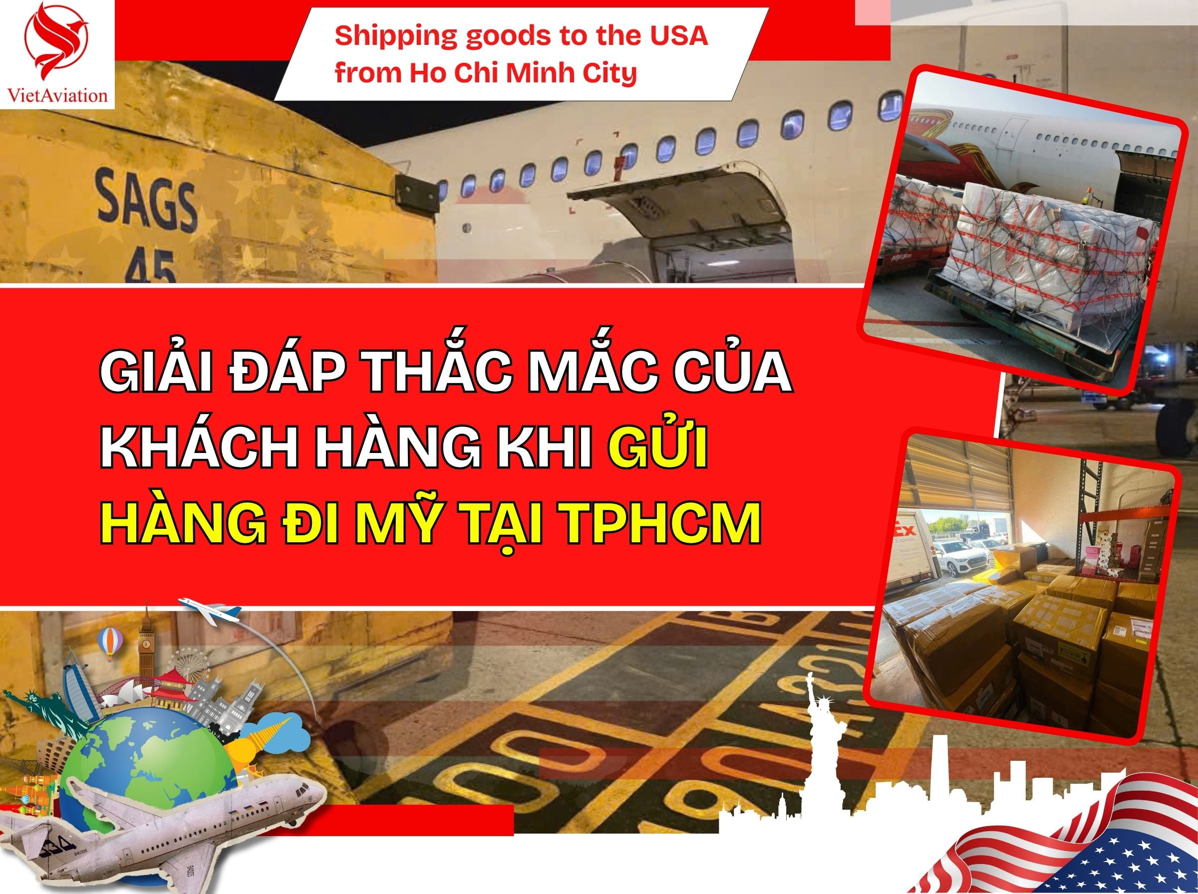 Các câu hỏi về gửi hàng đi Mỹ tại TPHCM