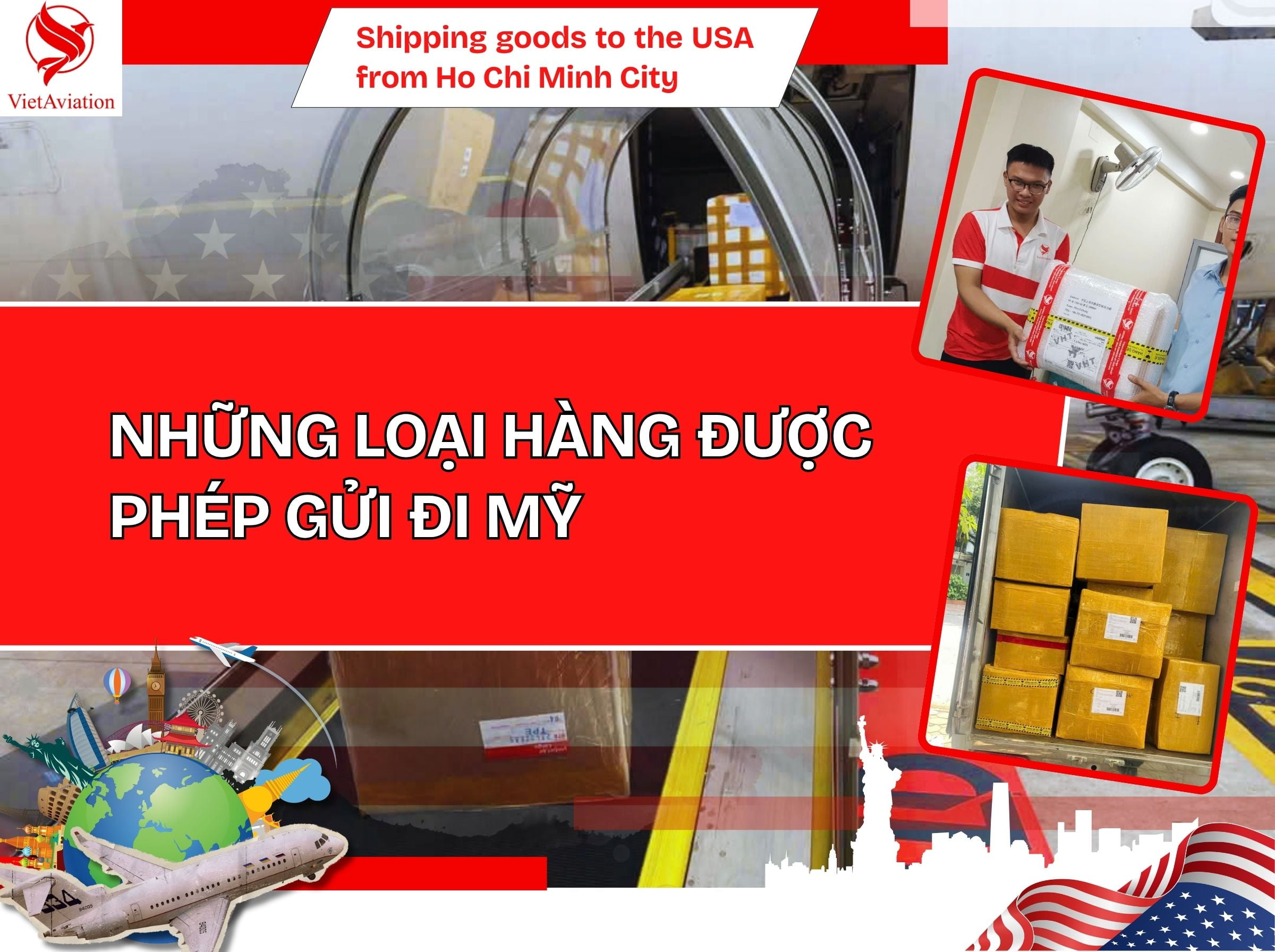 Loại hàng được phép gửi đi Mỹ