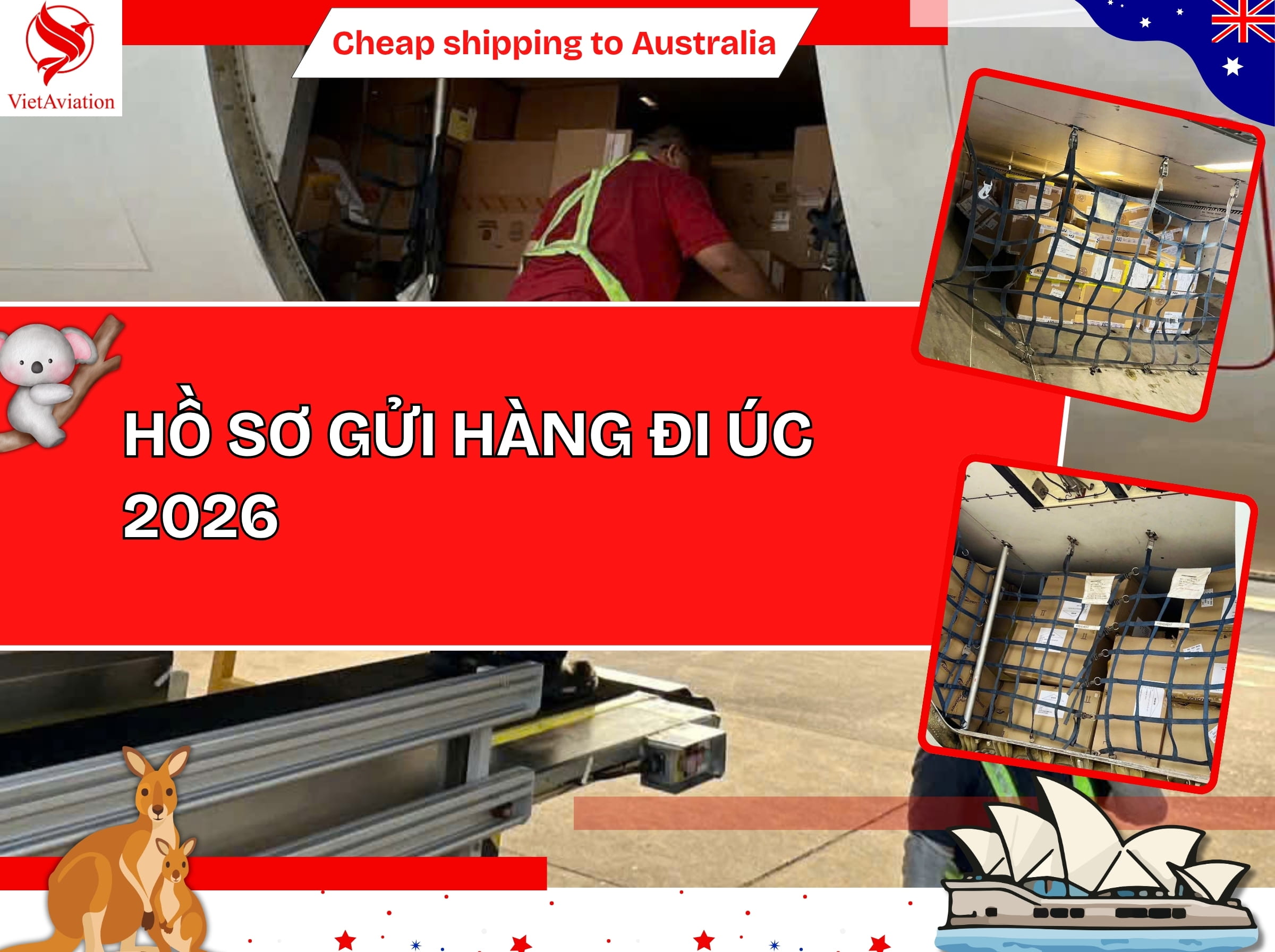Hồ sơ gửi hàng đi Úc giá rẻ mới nhất 2026