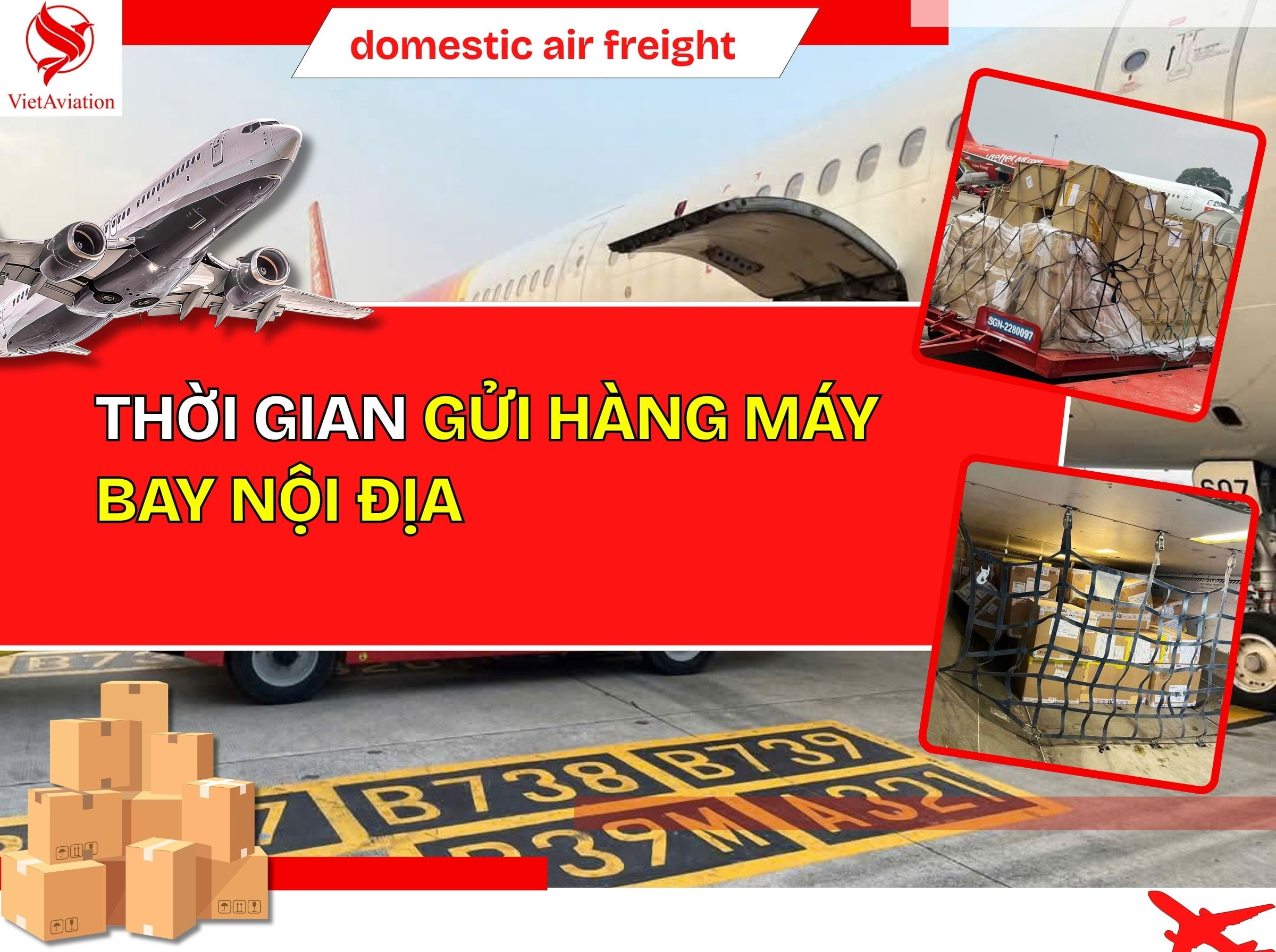 Gửi hàng bằng máy bay nội địa