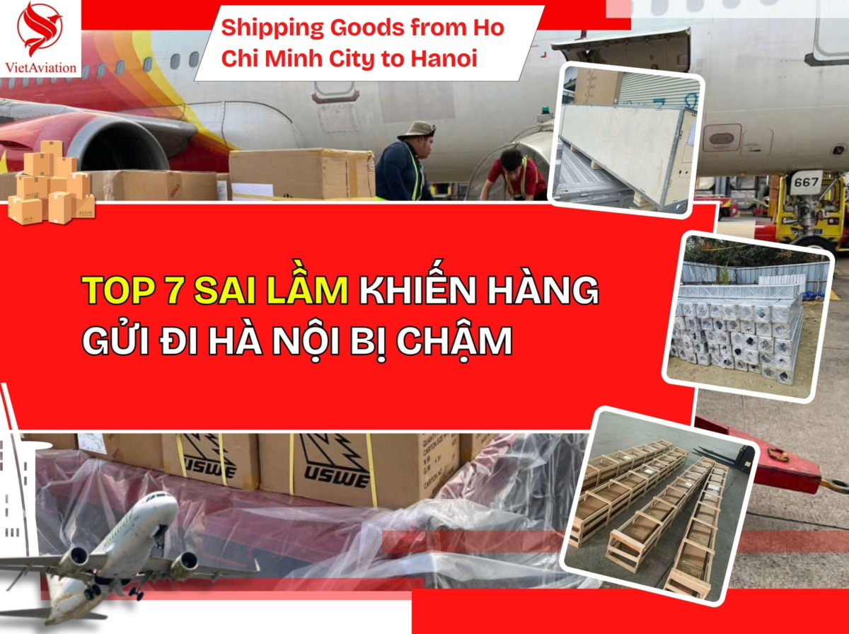 Sai lầm khiến thời gian gửi hàng từ TPHCM đi Hà Nội bị chậm