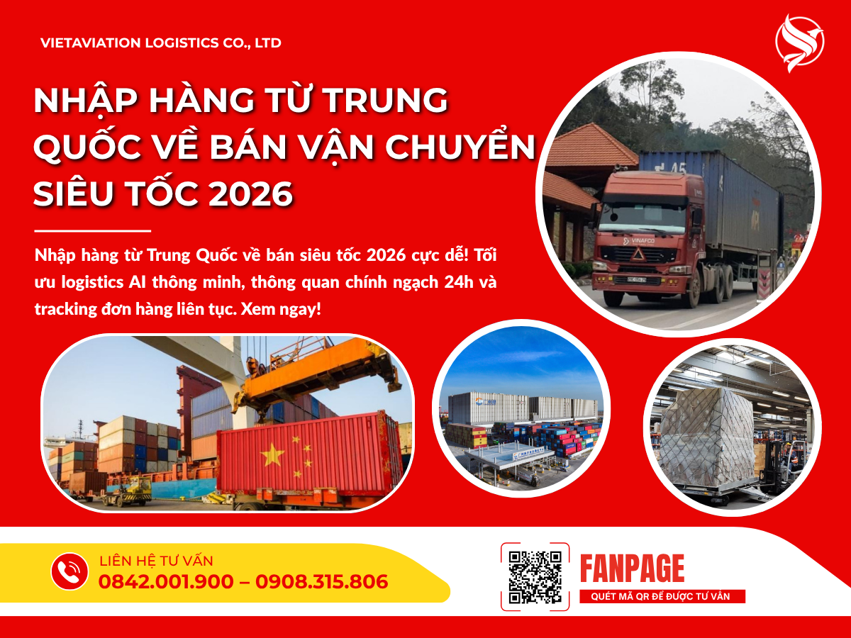 Nhập hàng từ Trung Quốc về bán vận chuyển siêu tốc 2026