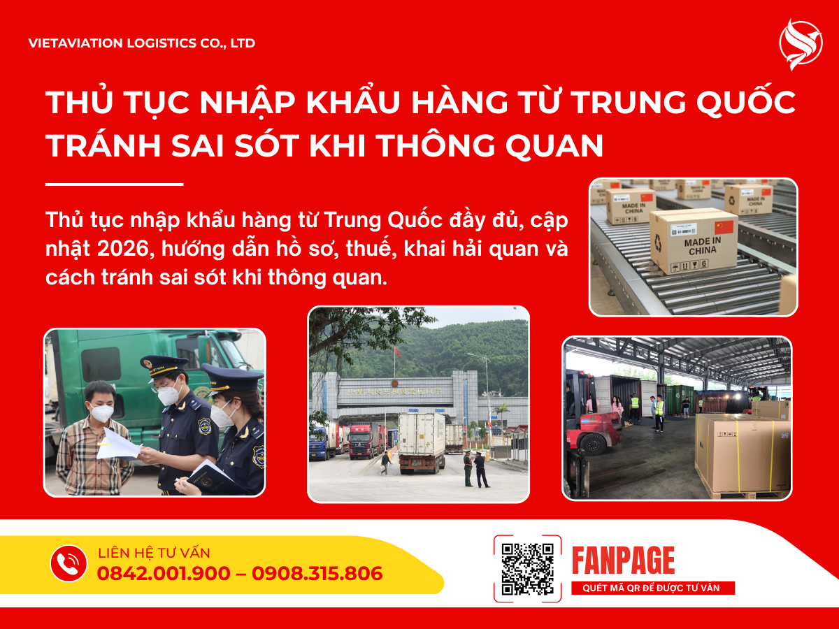 Thủ tục nhập khẩu hàng từ Trung Quốc tránh sai sót khi thông quan