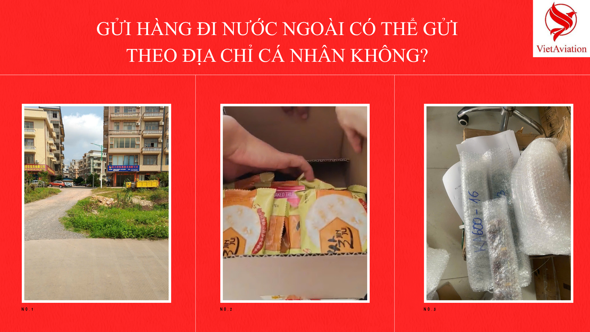 GỬI HÀNG ĐI NƯỚC NGOÀI Có Thể Gửi Theo Địa Chỉ Cá Nhân Không?
