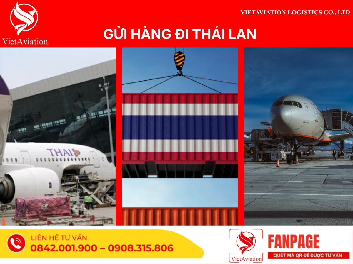 gửi hàng đi Thái Lan bằng đường hàng không