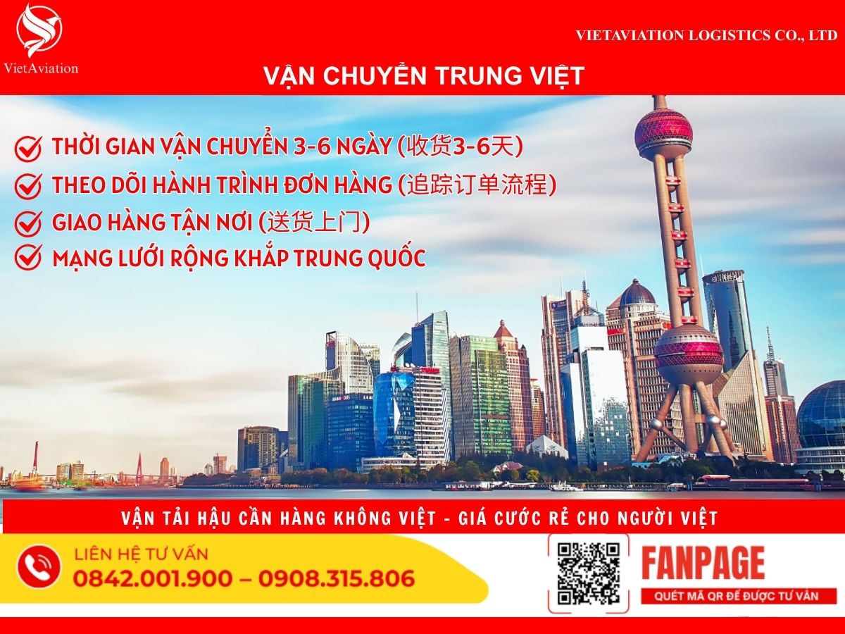 Vận Chuyển Nhanh Đi Trung Quốc Tại TpHCM