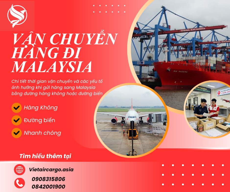 vận chuyển hàng đi malaysia