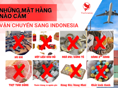 hàng cấm vận chuyển sang indonesia