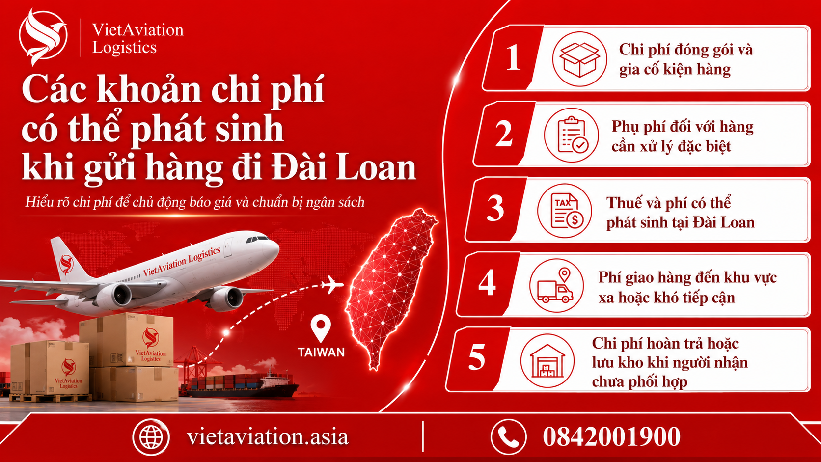 Gửi hàng đi Đài Loan