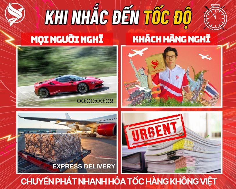 Dịch vụ gửi hàng quốc tế nhanh chóng an toàn VietAviation
