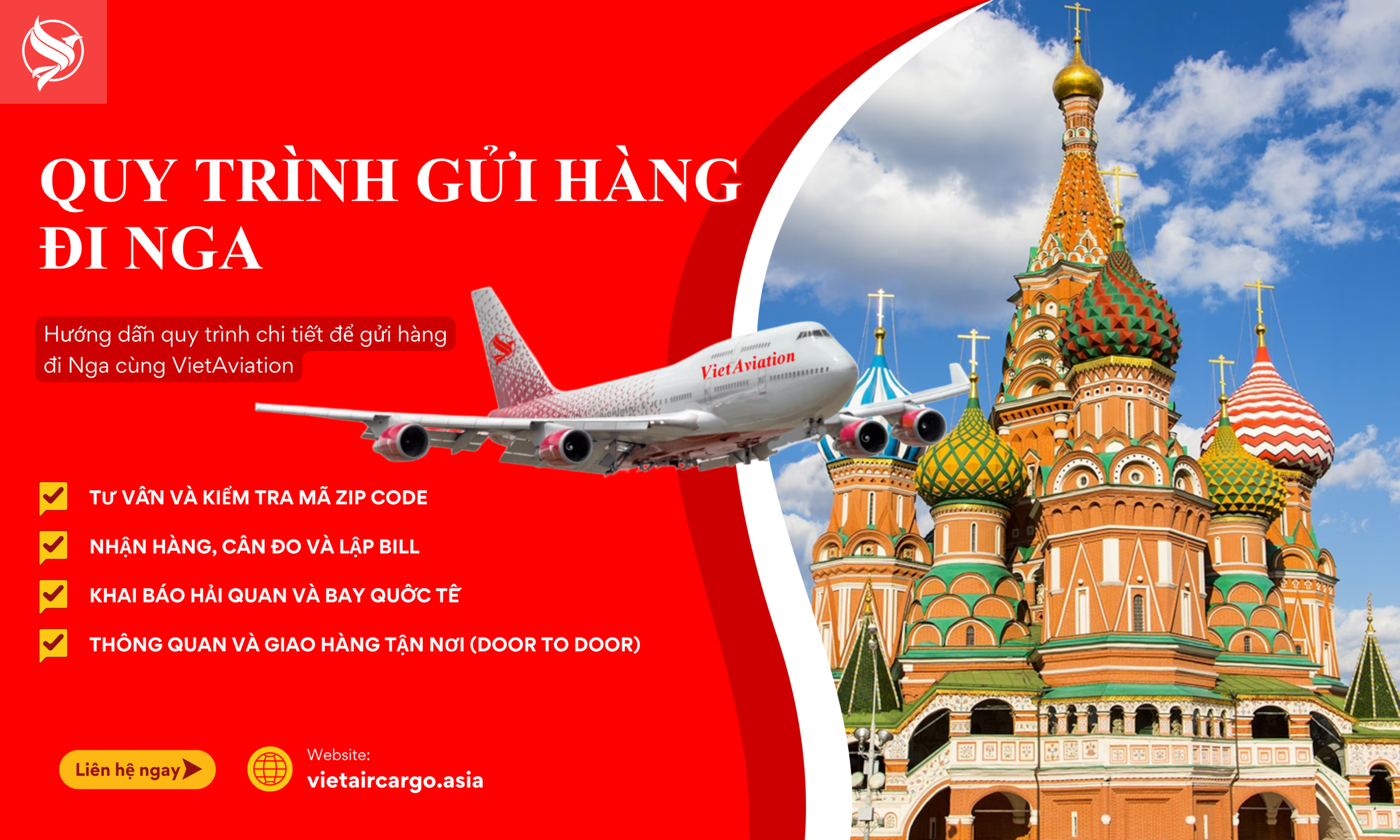 Quy trình gửi hàng đi Nga dành cho người mới