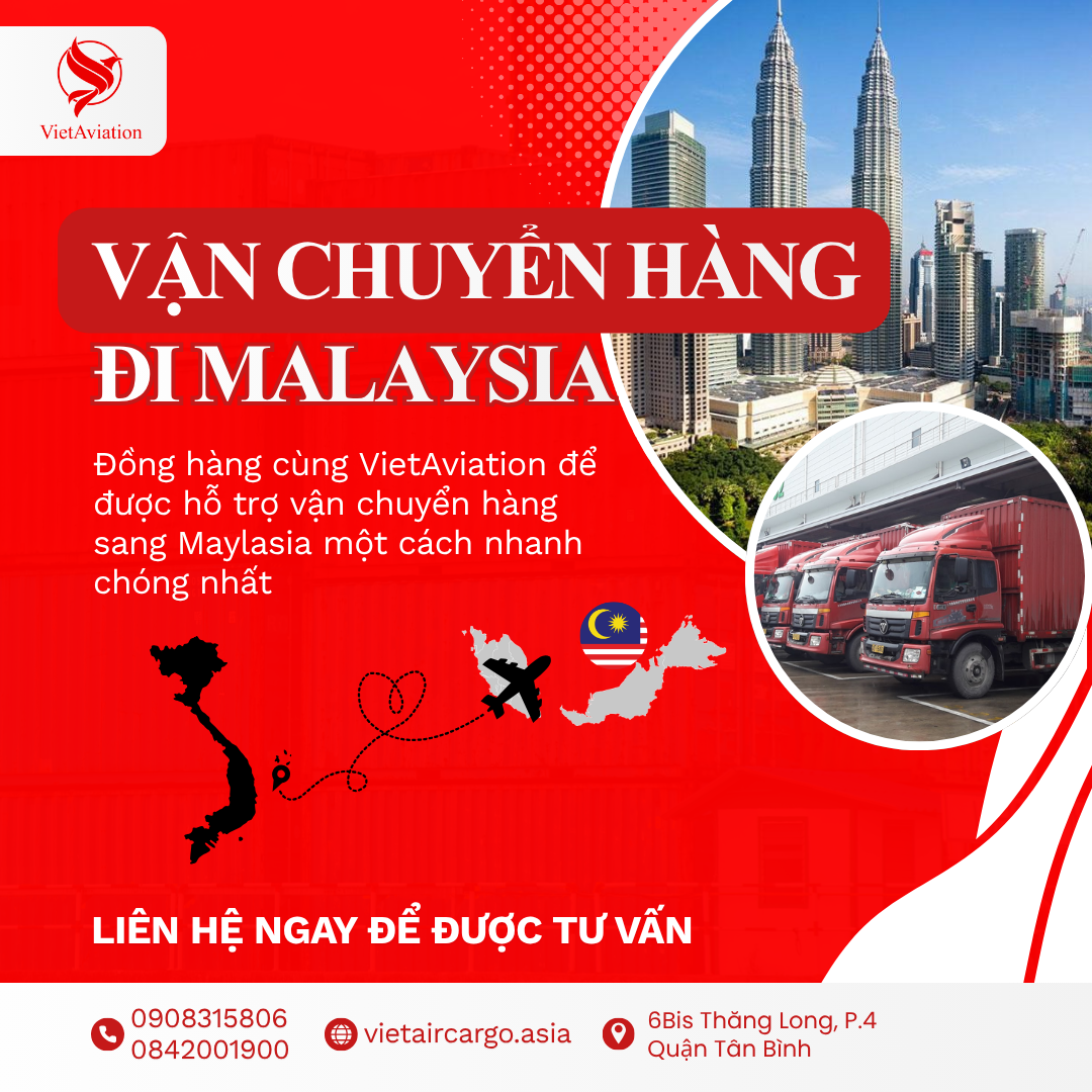 vận chuyển hàng đi malaysia
