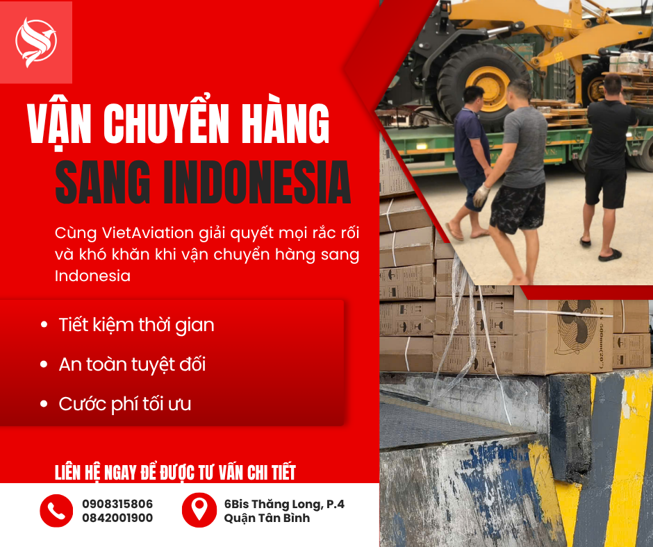 vận chuyển hàng sang indonesia