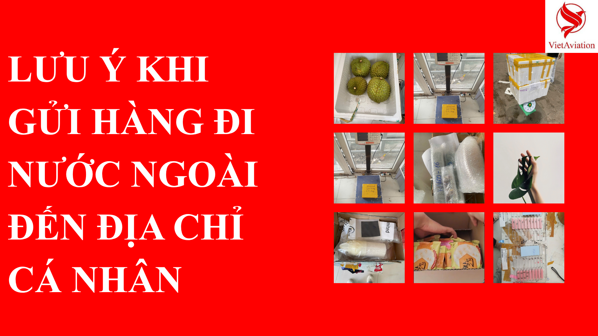 Chuyển phát nhanh hàng đi nước ngoài