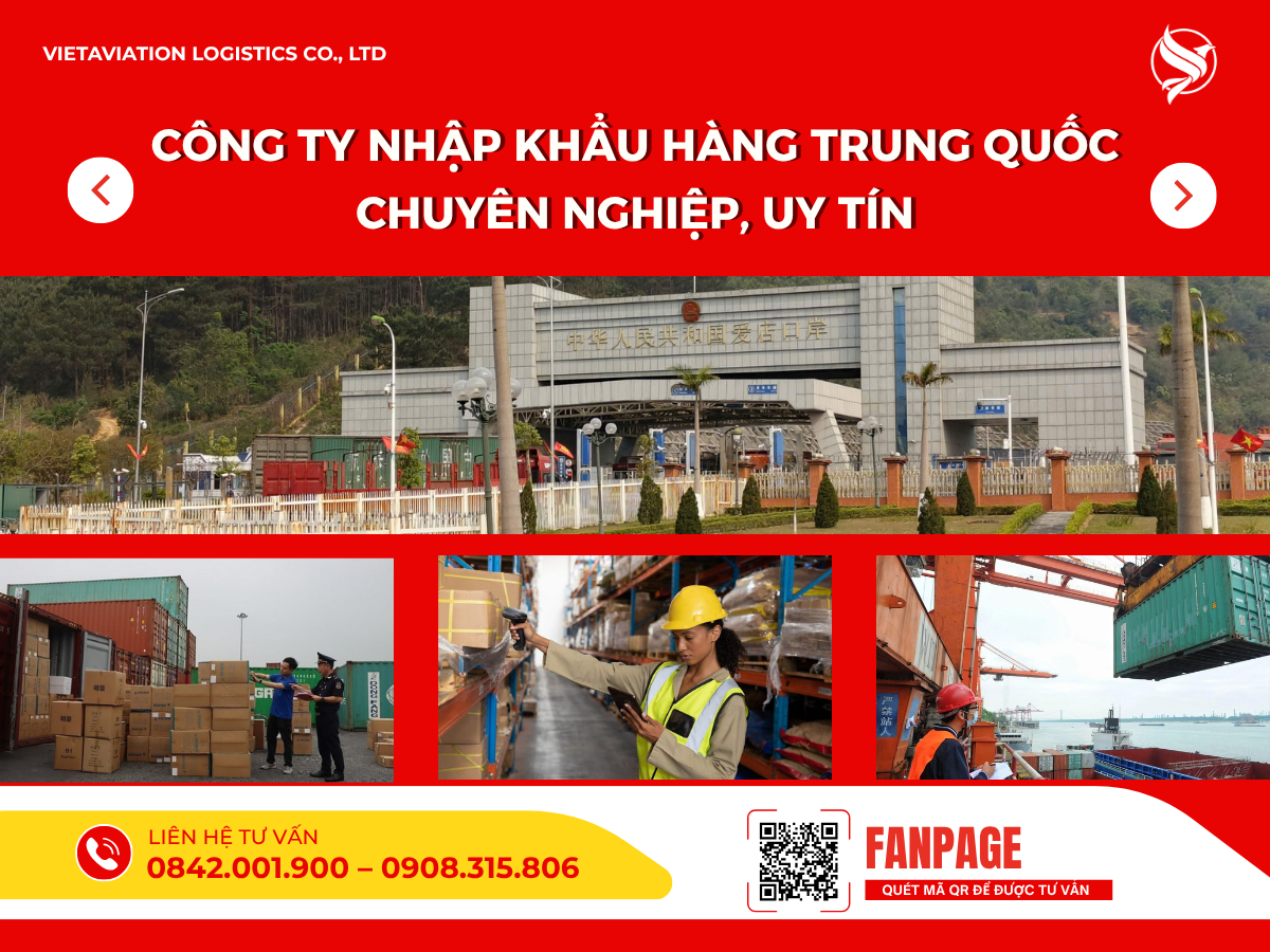 Công ty nhập khẩu hàng Trung Quốc chuyên nghiệp, uy tín