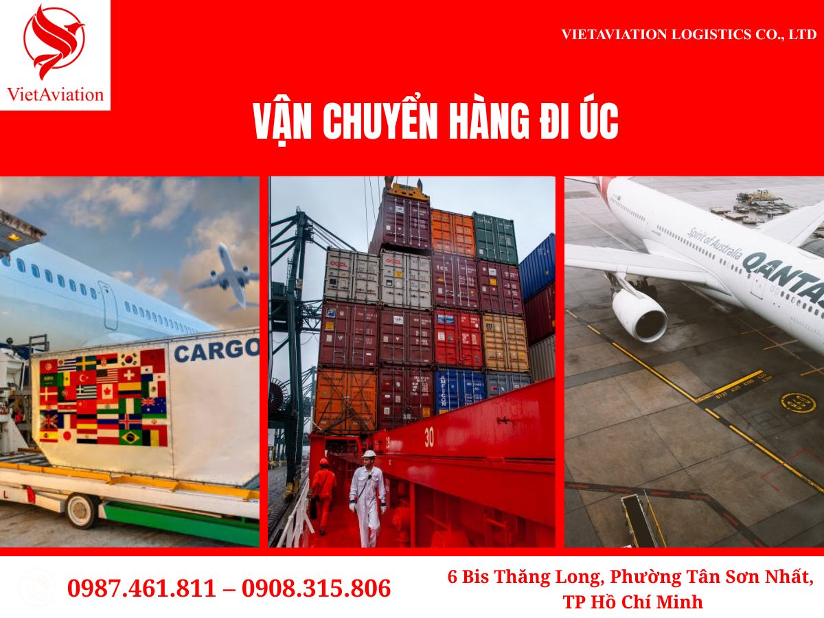 Vận Chuyển Hàng Đi Úc: Bảng Giá Gửi Hàng Đi Úc