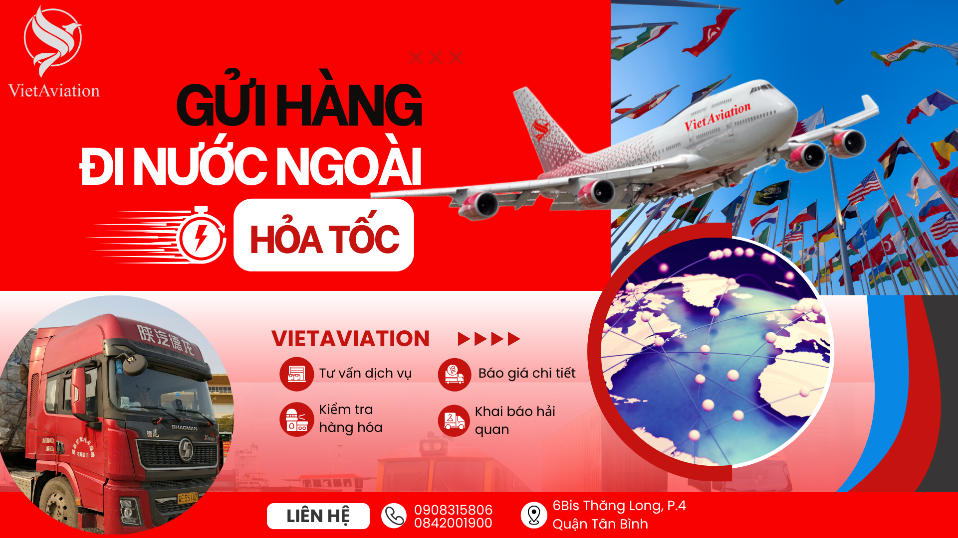 Dịch Vụ Gửi Hàng Đi Nước Ngoài Nhanh Hỏa Tốc