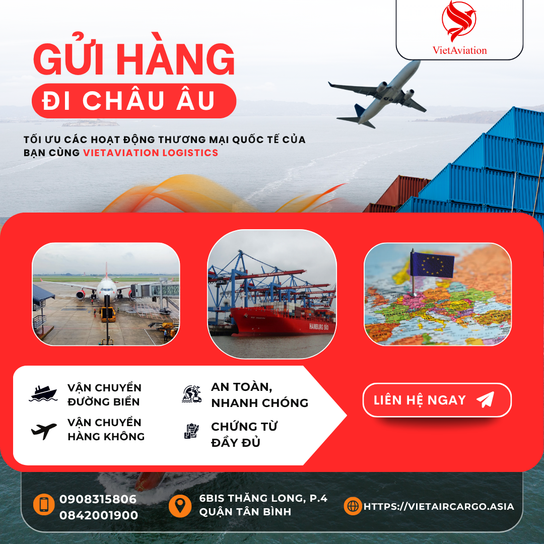 gửi hàng đi châu âu