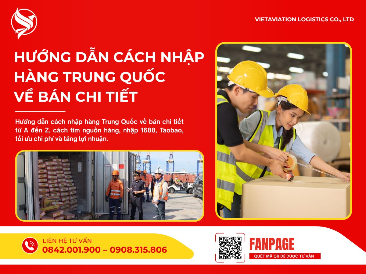 Hướng dẫn cách nhập hàng Trung Quốc về bán chi tiết