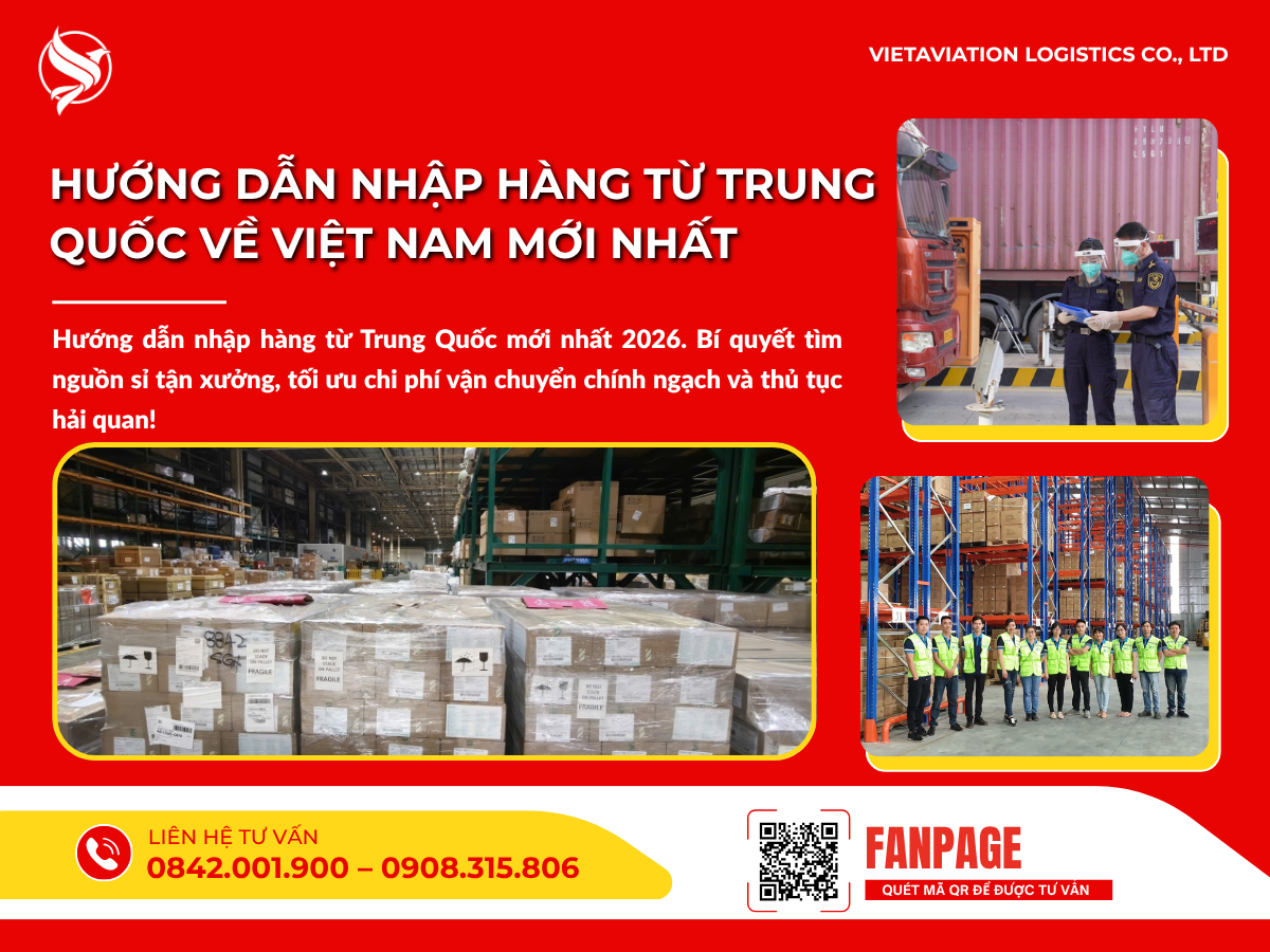 Hướng dẫn nhập hàng từ Trung Quốc về Việt Nam mới nhất