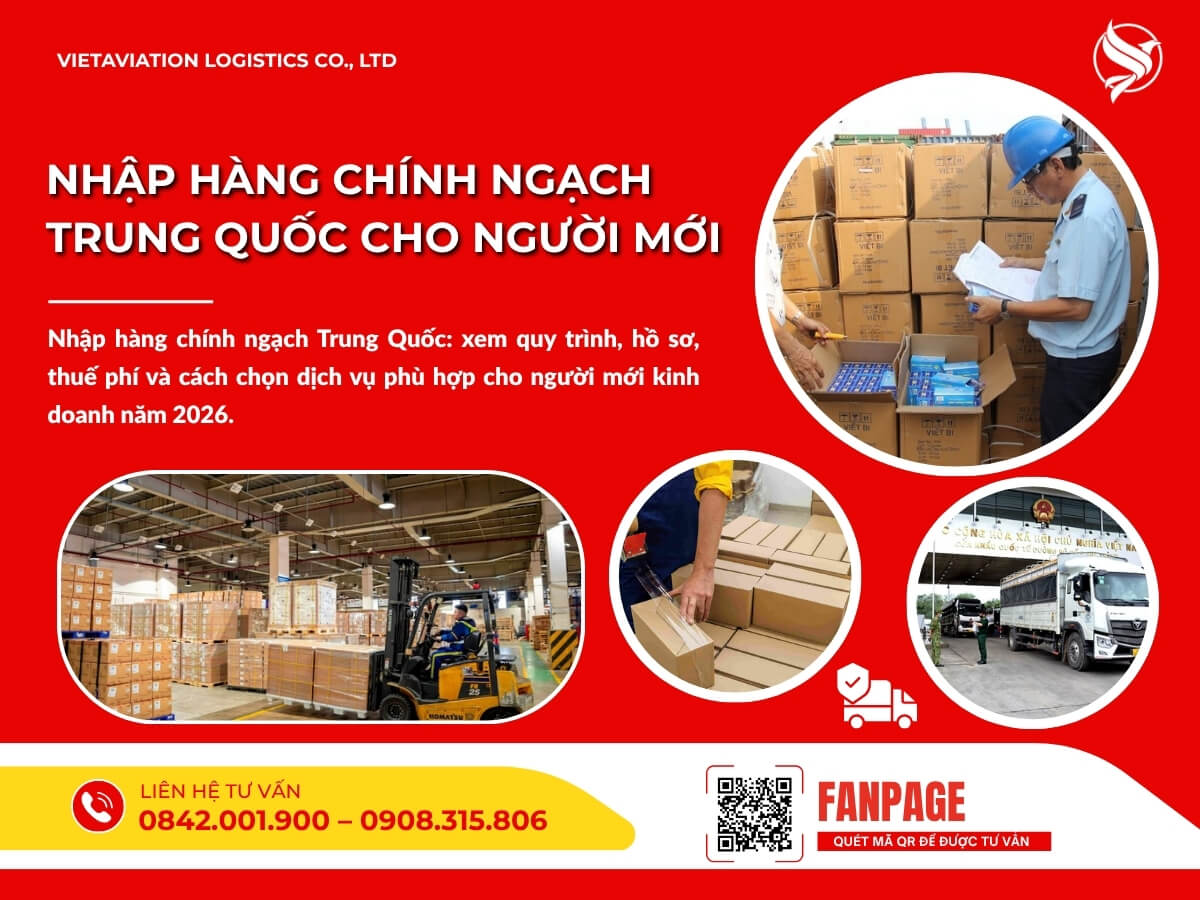 Nhập hàng chính ngạch Trung Quốc cho người mới