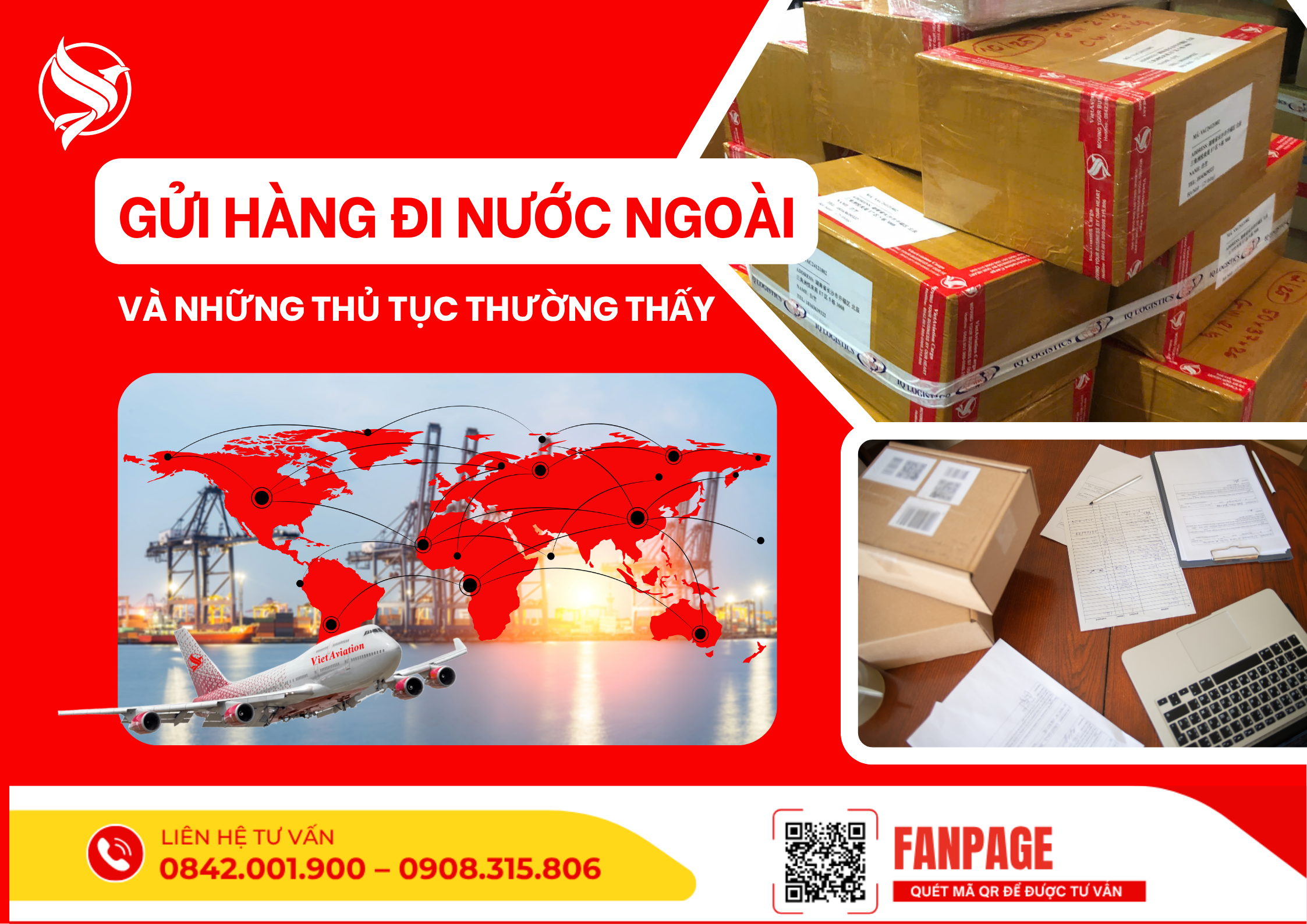 Gửi hàng đi nước ngoài và những thủ tục thường thấy