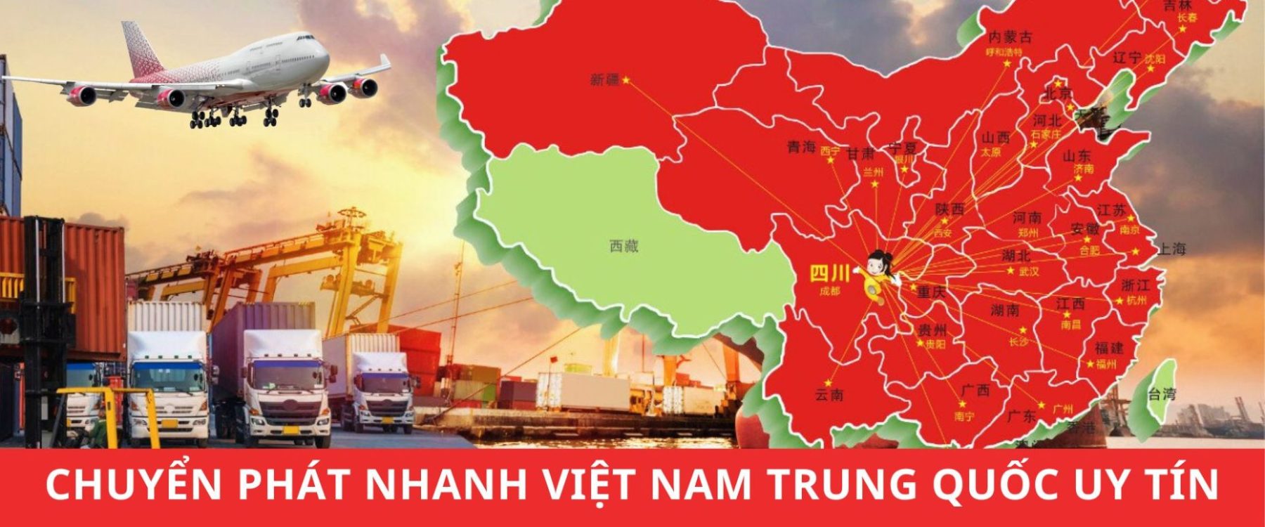 chuyển phát nhanh đi Trung Quốc