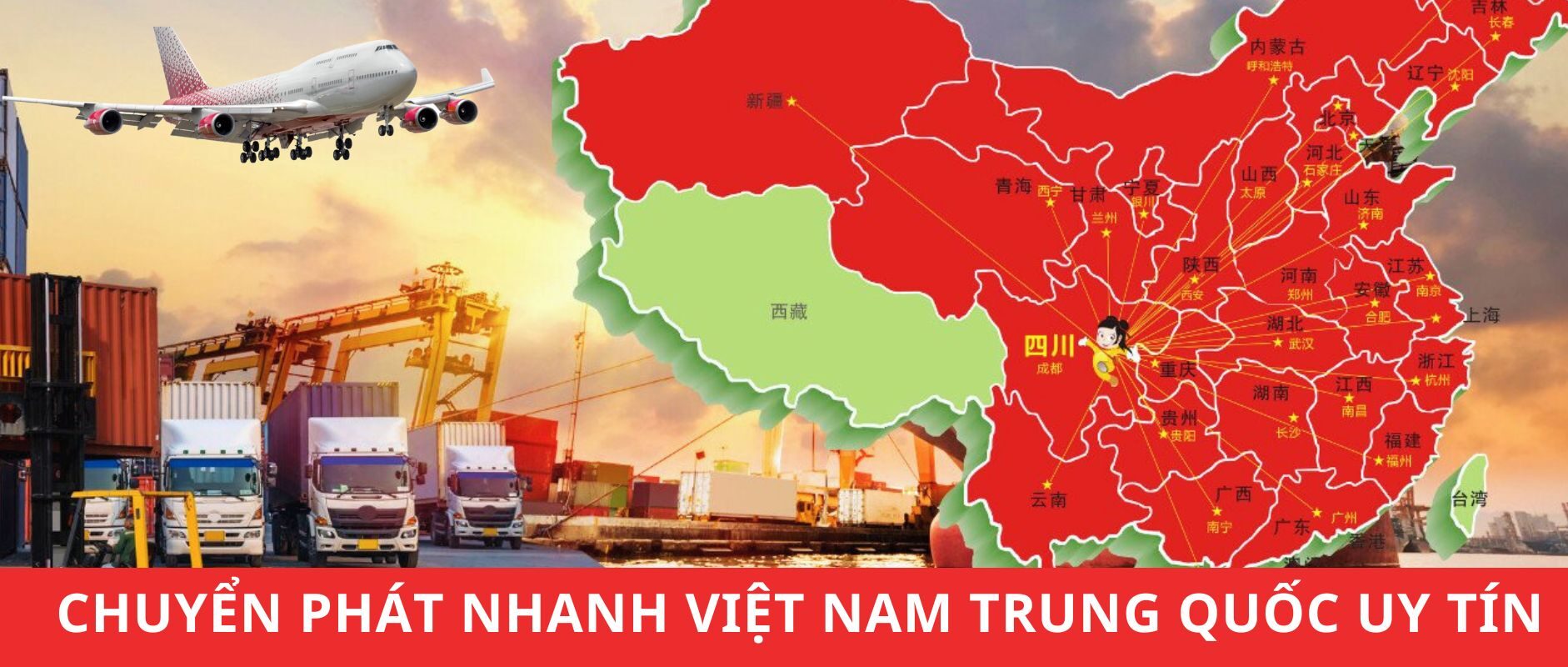 chuyển phát nhanh đi Trung Quốc