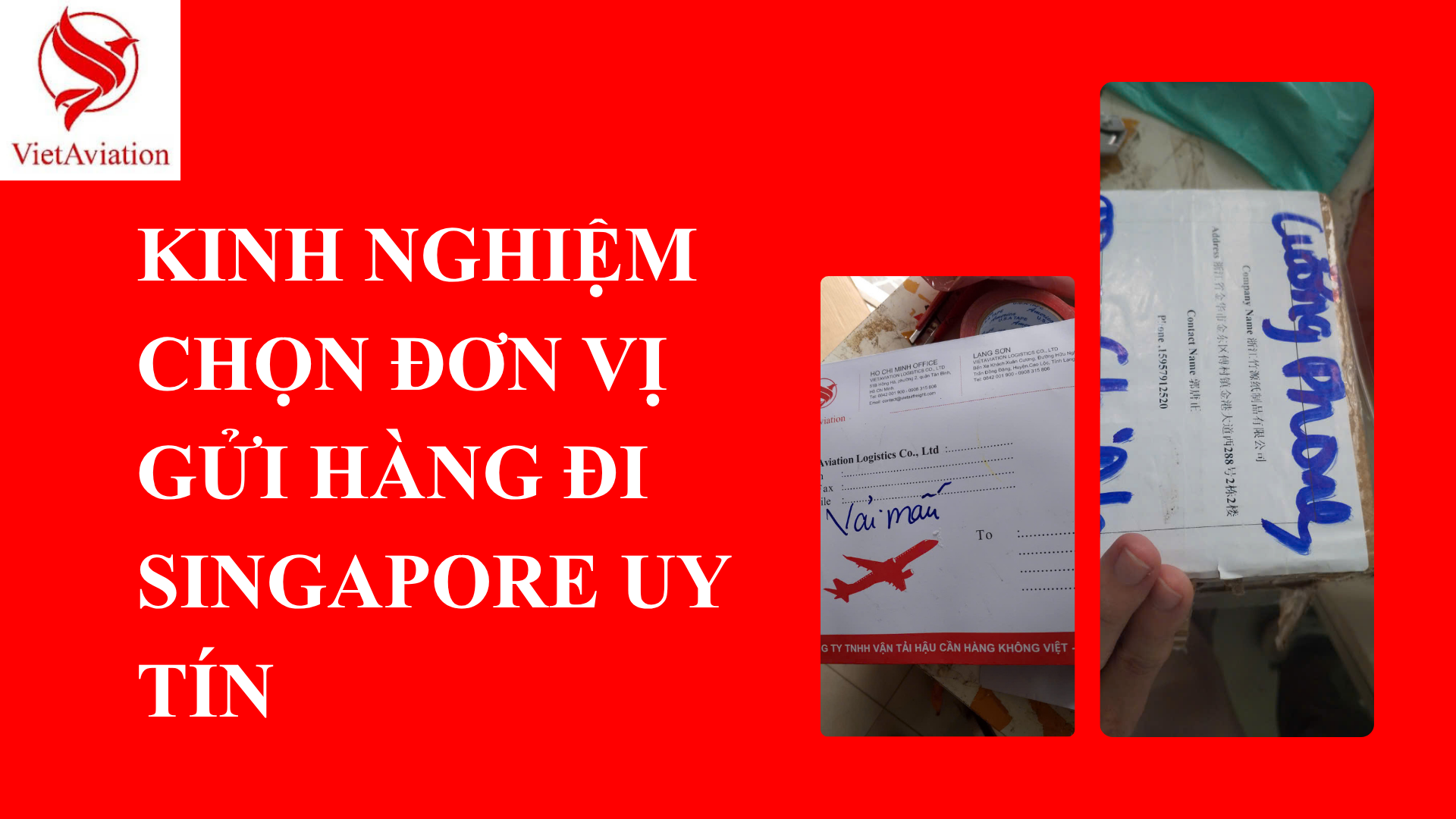 GỬI HÀNG ĐI SINGAPORE