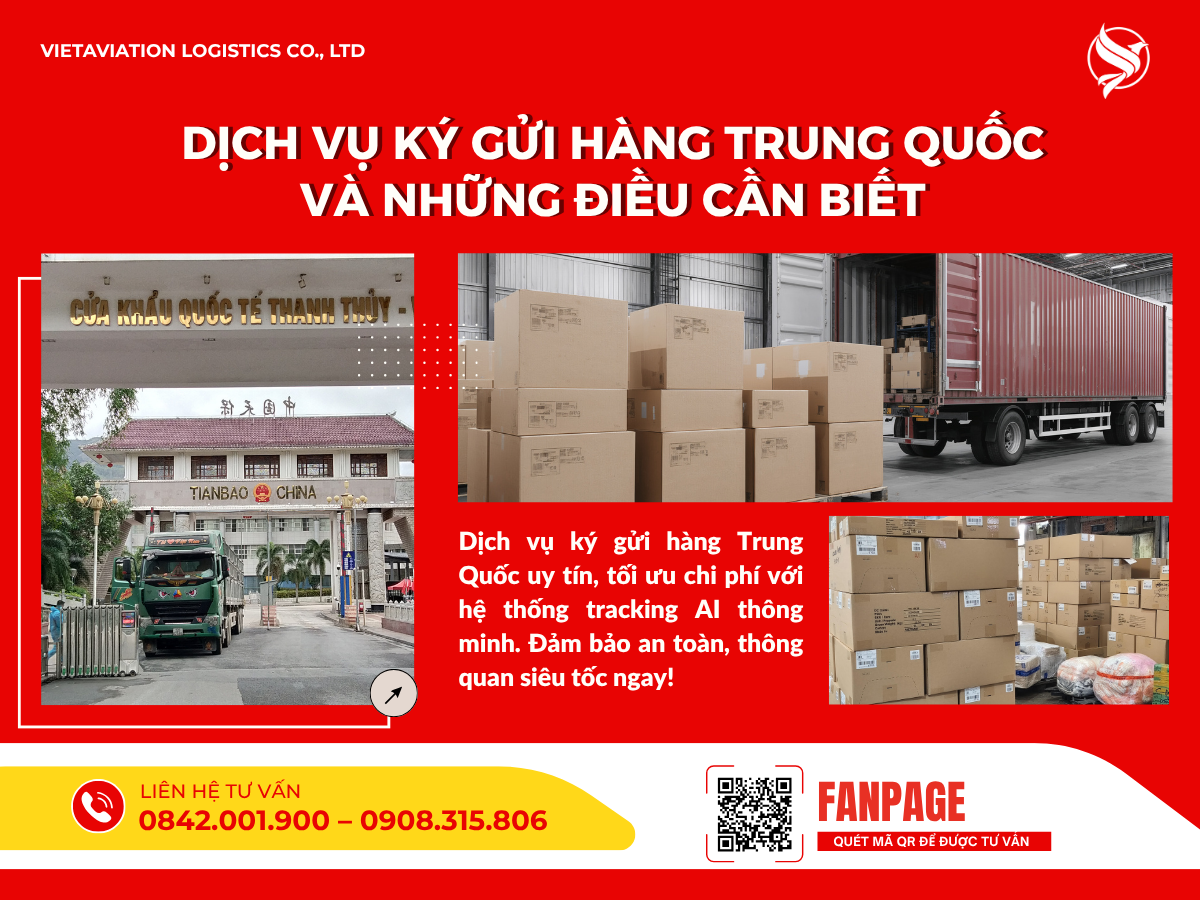 Dịch vụ ký gửi hàng Trung Quốc và những điều cần biết