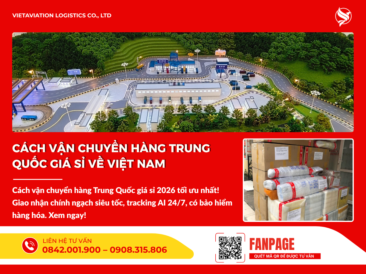 Cách vận chuyển hàng Trung Quốc giá sỉ về Việt Nam