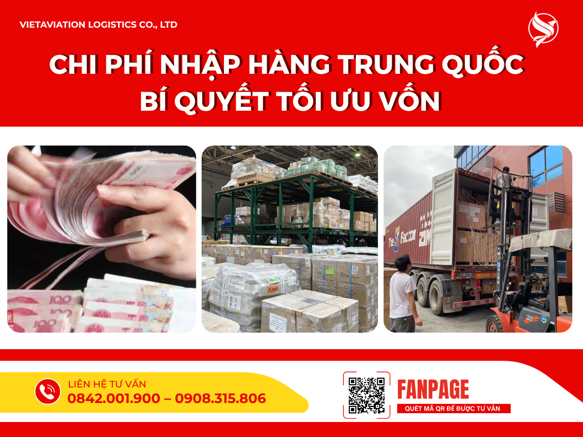 Chi phí nhập hàng Trung Quốc không chỉ gồm tiền hàng mà còn có phí ship nội địa, vận chuyển về Việt Nam, thuế và dịch vụ. Nắm rõ từng khoản giúp bạn tính đúng giá vốn và tối ưu vốn nhập hàng.