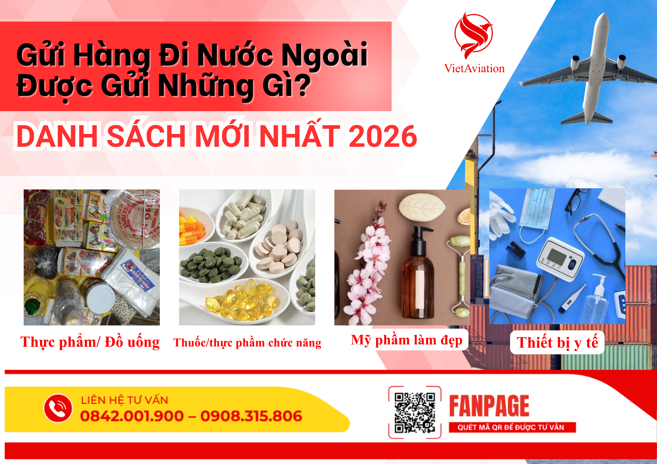Gửi Hàng Đi Nước Ngoài Được Gửi Những Gì? Danh Sách Mới Nhất 2026