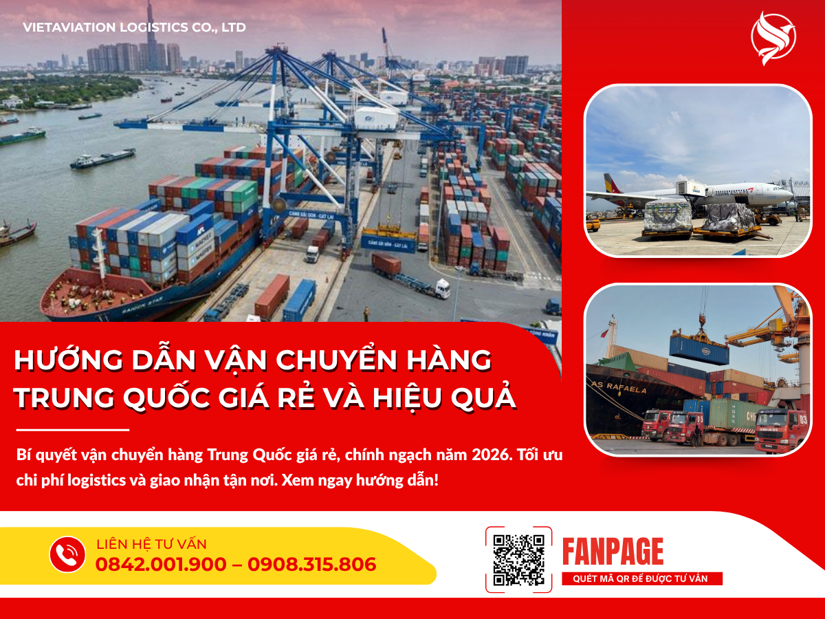 Hướng dẫn vận chuyển hàng Trung Quốc giá rẻ và hiệu quả