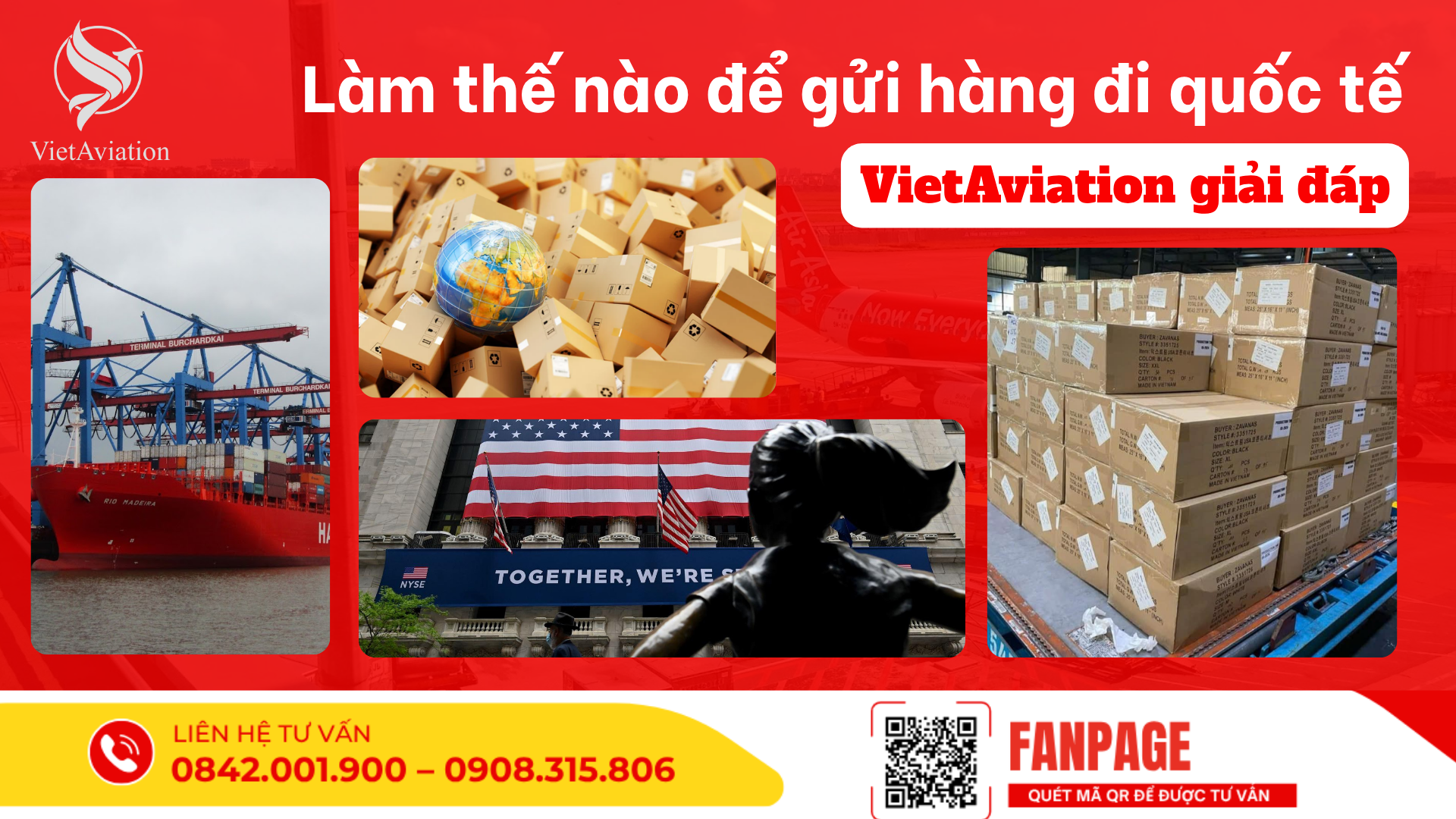 Làm thế nào để gửi hàng đi quốc tế? – VietAviation giải đáp