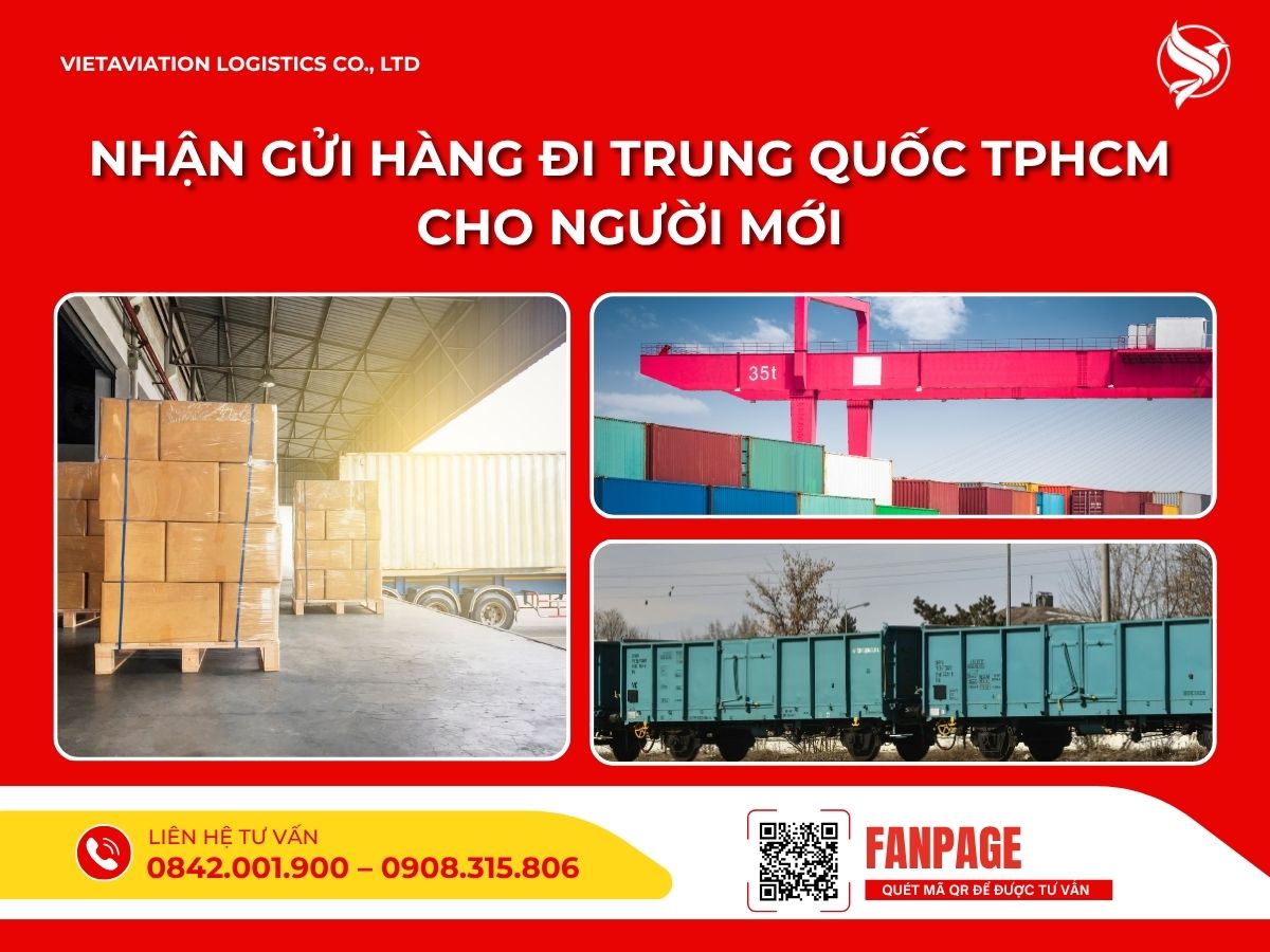 Nhận gửi hàng đi Trung Quốc TPHCM cho người mới