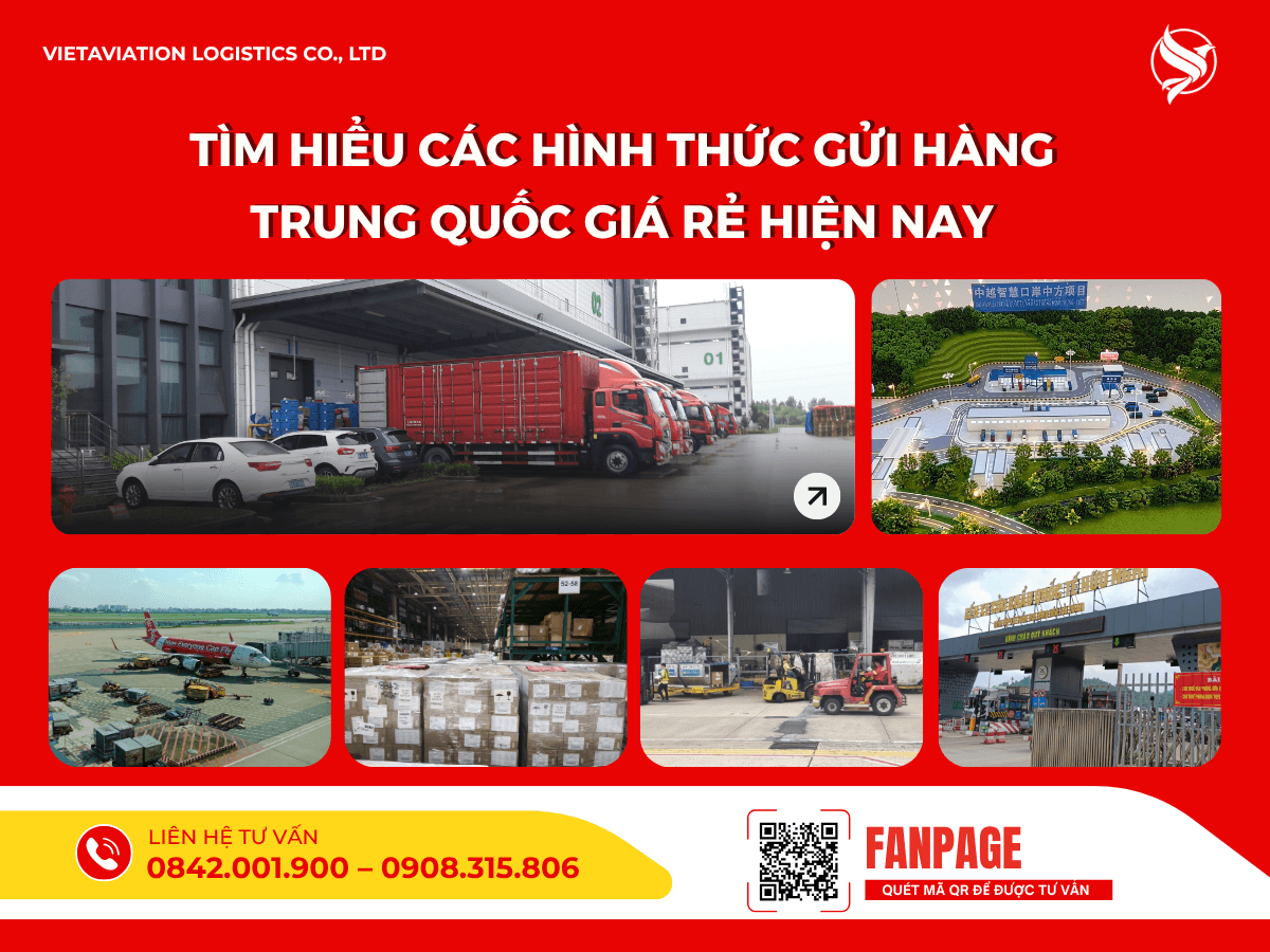 Tìm hiểu các hình thức gửi hàng Trung Quốc giá rẻ hiện nay