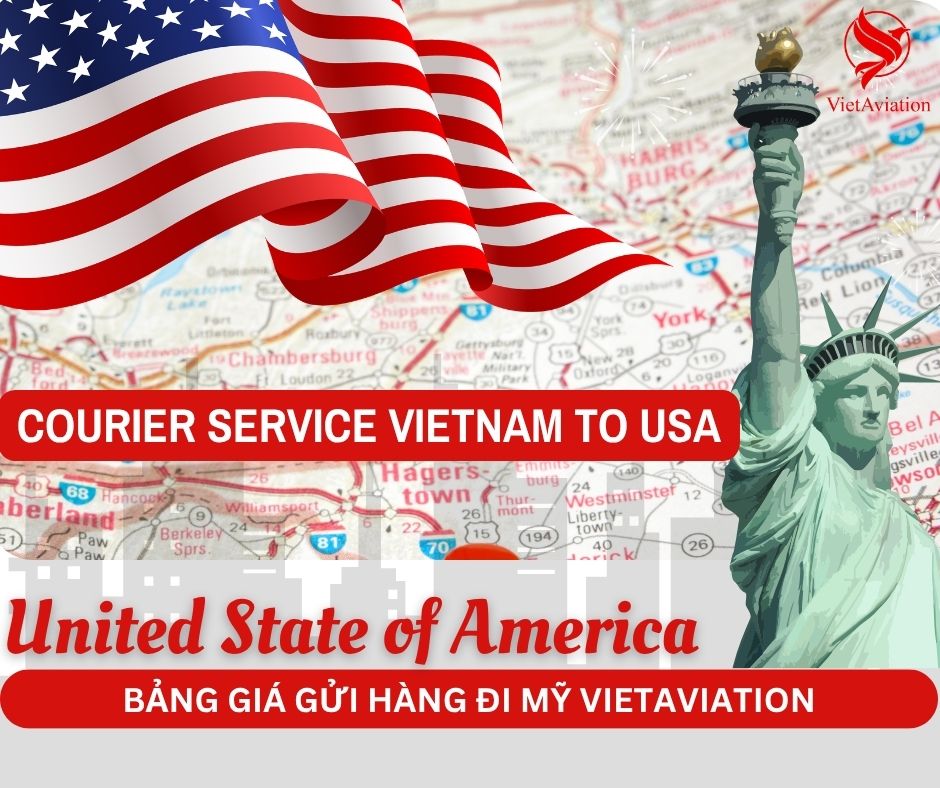 Courier service Vietnam to USA